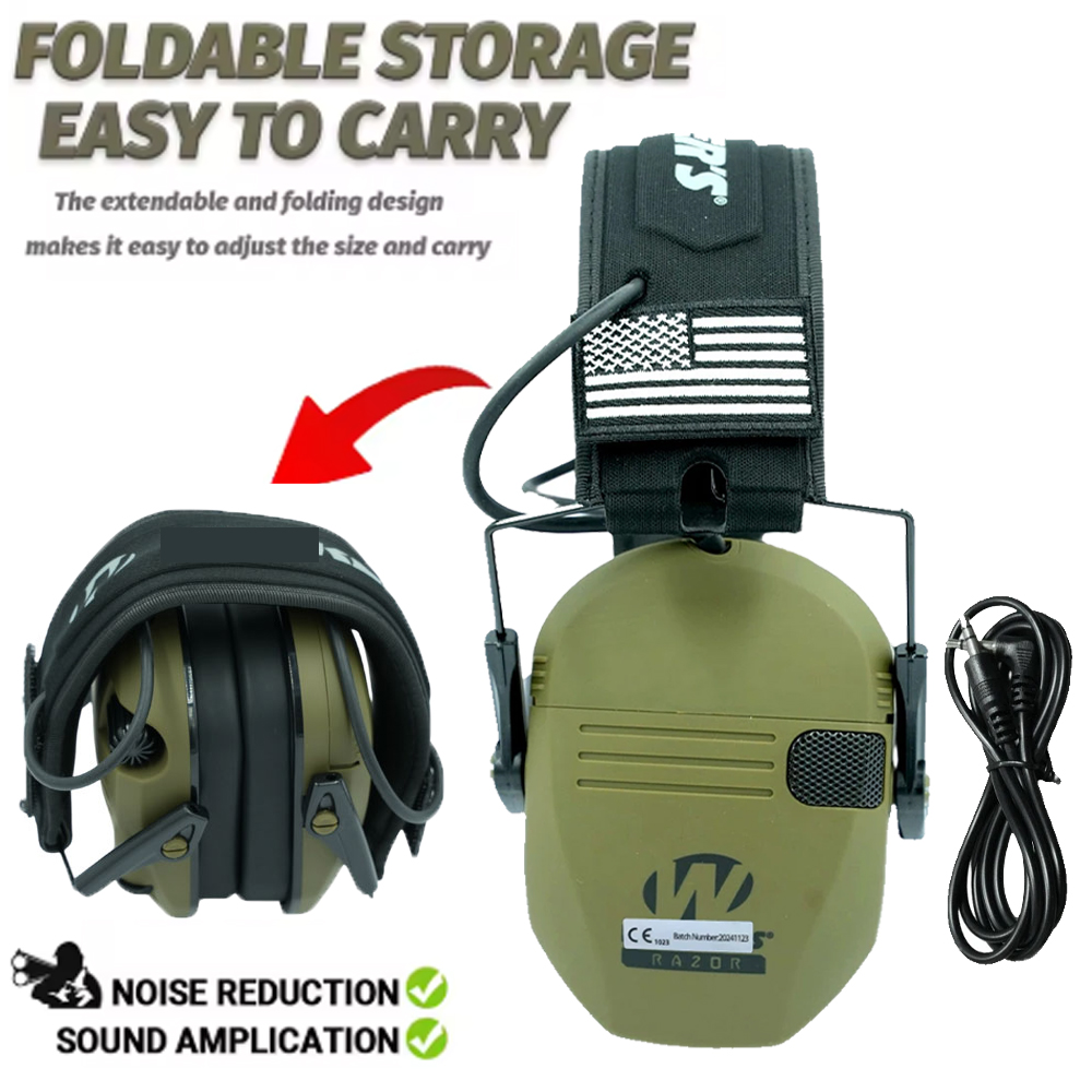 Koruyucu kulaklık, ultra ince  - Earmuffs Foldable incelemesi ve fiyatı
